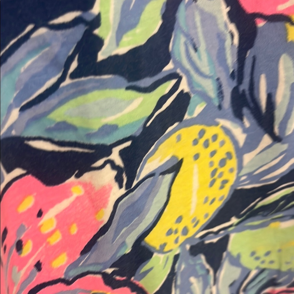 Lilly Pulitzer Pink and Yellow Sheath Mini Dress - Picture 4 of 6